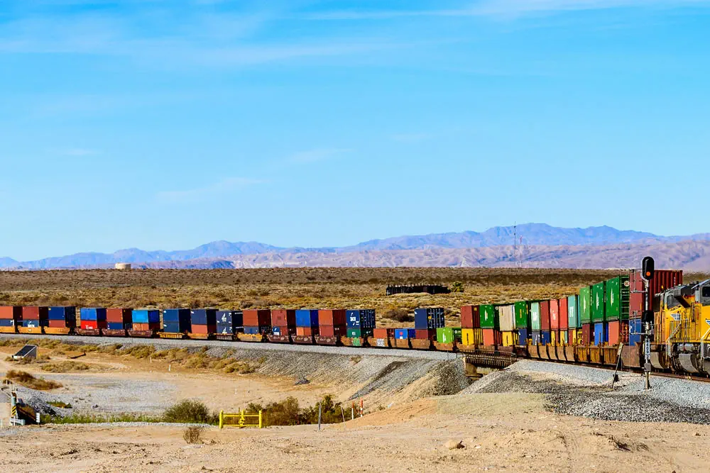 Containerbahnwagen