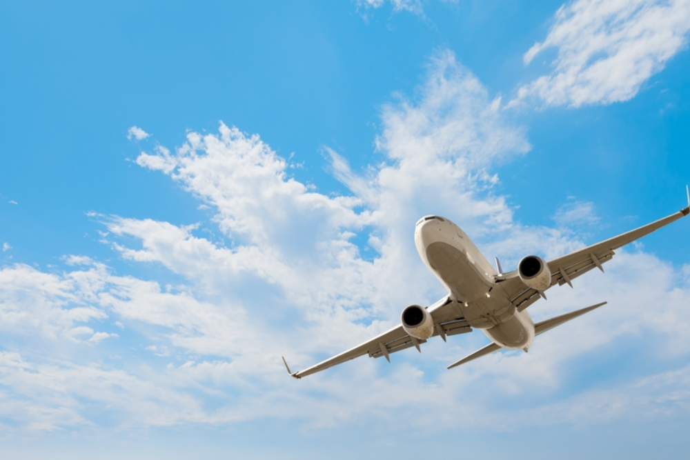 Schnelles Flugzeug für Frachten